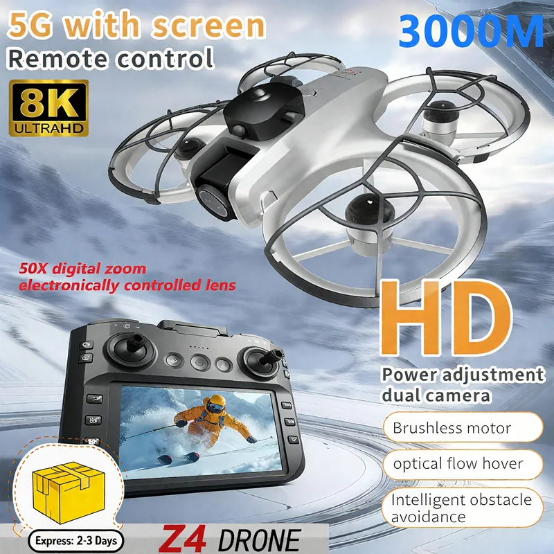 Drone Multispectral - 새로운 미니 Z4 드론 4K 프로페셔널