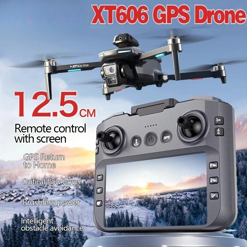 Drone Multispectral - 오리지널 XT606 MAX GPS 드론 4K