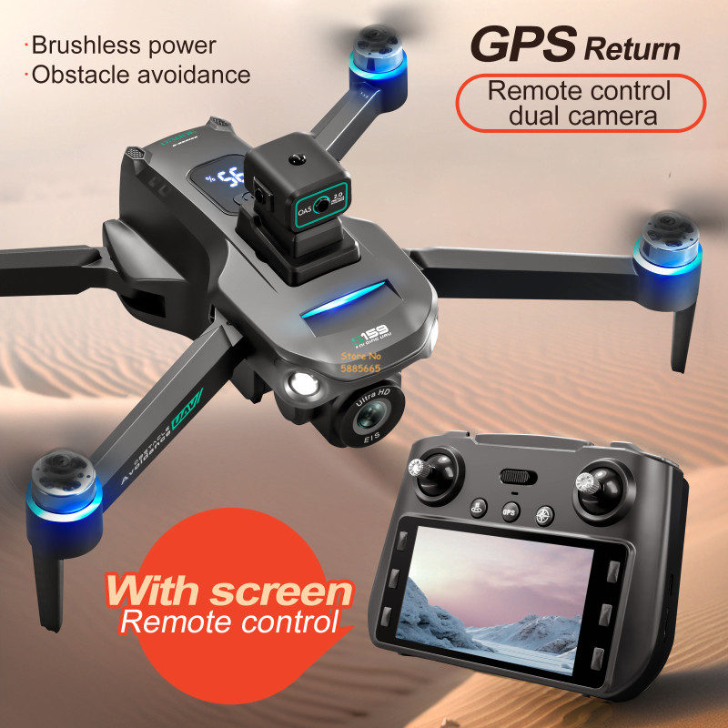 Drone Mapping - 8K 듀얼 카메라 5G WIFI FPV