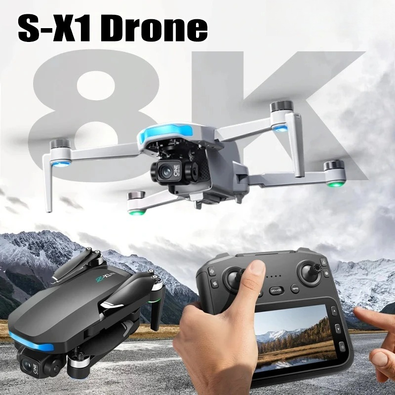 Drone Multispectral - 오리지널 S-X1 드론 8K HD 전문가용