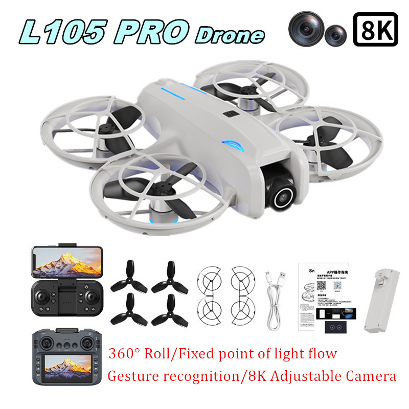 Drone Aerial Photography - L105 PRO 드론 듀얼 8k 렌즈
