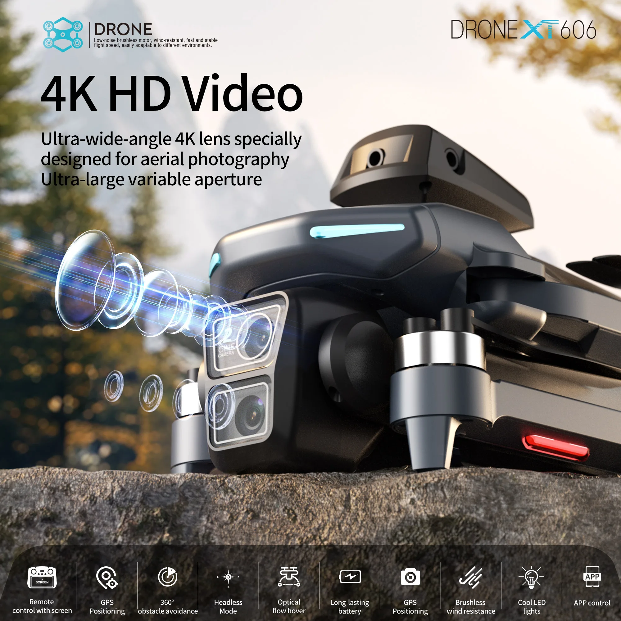 오리지널 XT606 드론 전문가용 8K HD 카메라 5 - Drone Multispectral 리뷰 및 가격