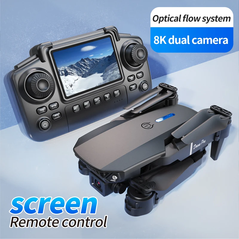 전문 E88 프로 드론 스크린 8K HD 카메라 WiF - Drone Aerial Photography 리뷰 및 가격