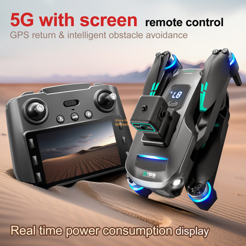 8K 듀얼 카메라 5G WIFI FPV 원격 제어 Qu - Drone Mapping 리뷰 및 가격