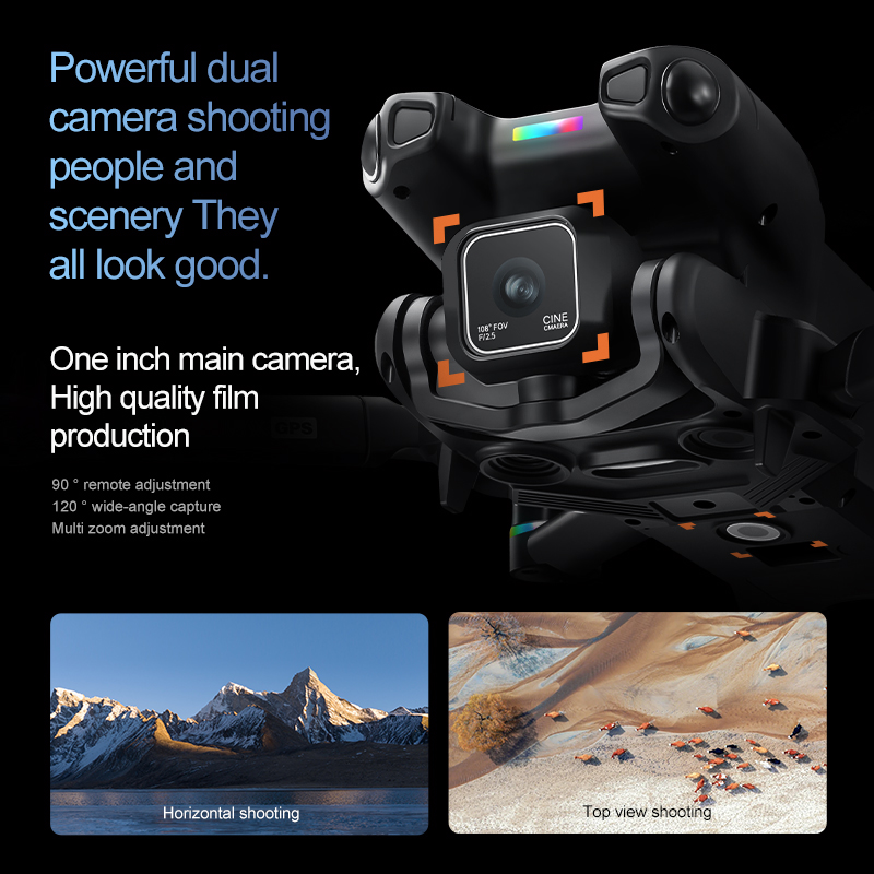 새로운 K900 MAX GPS 드론, 4K 전문가용 H - Drone Mapping 리뷰 및 가격