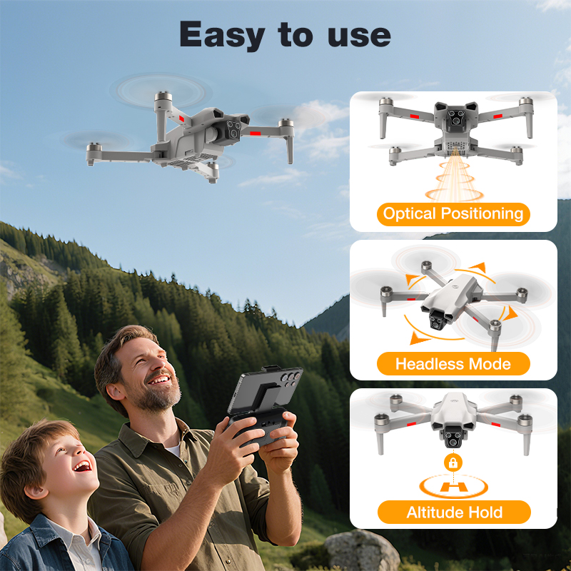 새로운 핫 L017 프로 드론 브러시리스 3D 롤 36 - Drone Mapping 리뷰 및 가격