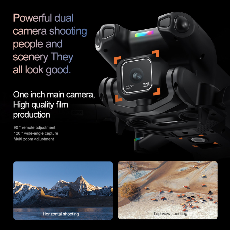 새로운 K900 MAX GPS 드론 카메라 낚시 에어드 - Drone Multispectral 리뷰 및 가격