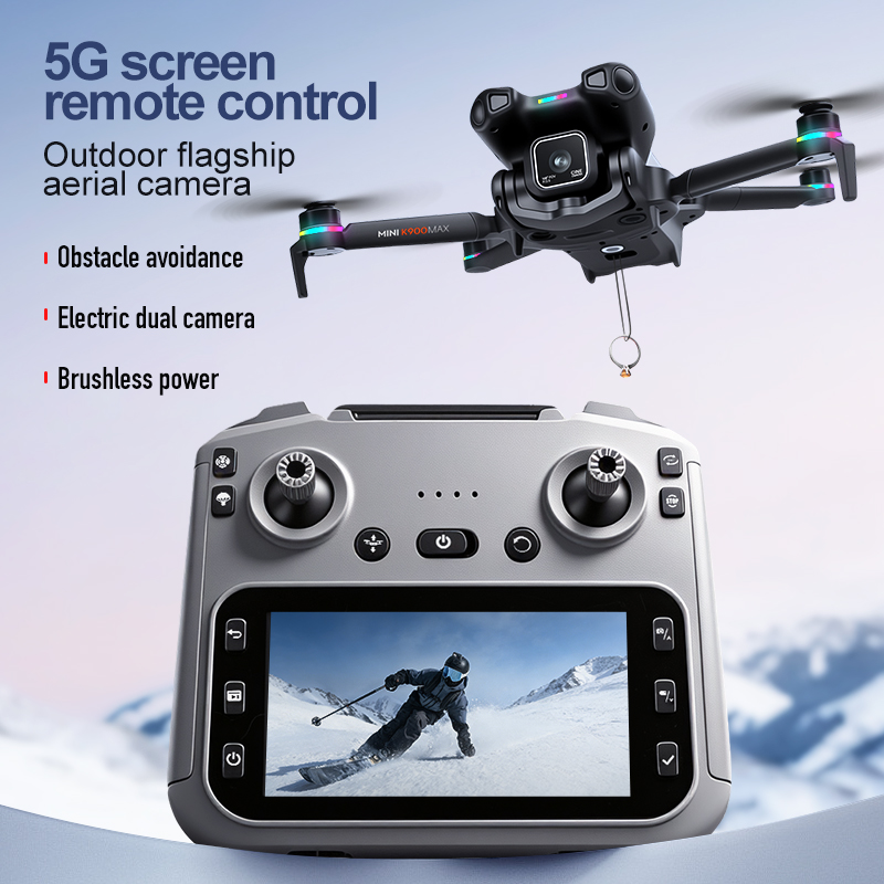 새로운 K900 MAX GPS 드론 카메라 낚시 에어드 - Drone Multispectral 리뷰 및 가격